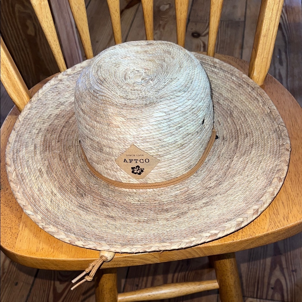 AFTCO Natural Straw Hat OS Fits Most